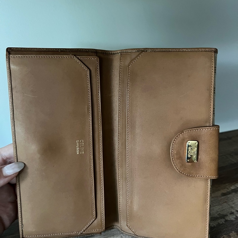 Celine Triomphe Leather Wallet - Picture 5 of 5